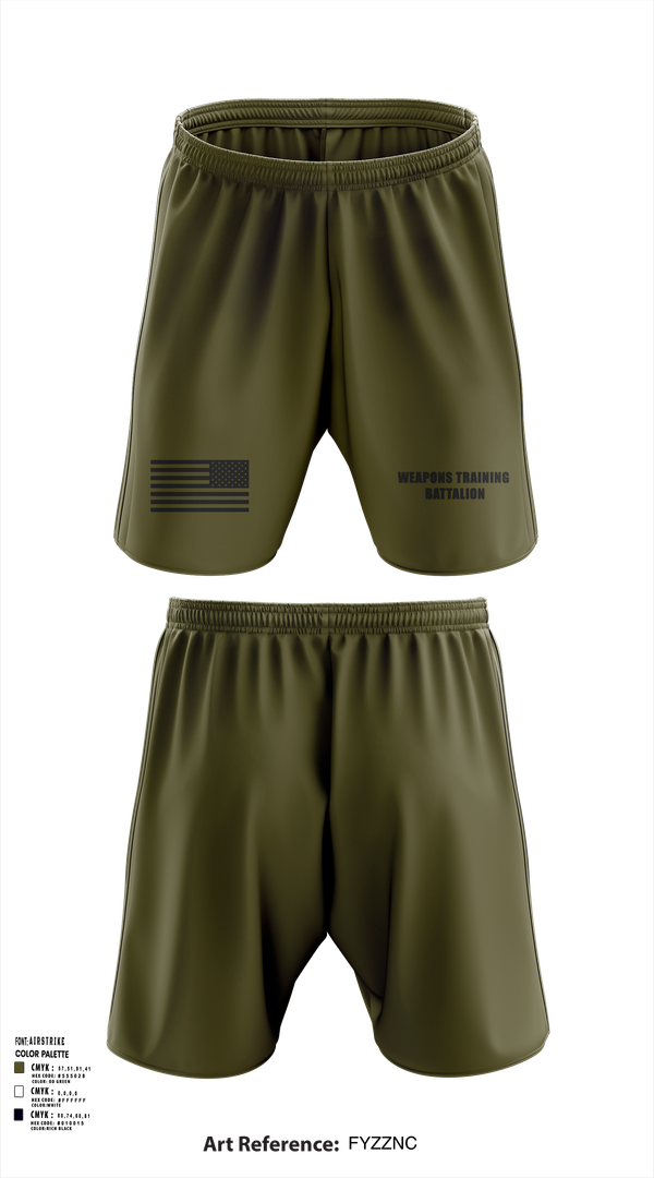 Athletic Shorts With Pockets, Weapons Training Battalion, Marines, Teamtime, Team time, sublimation, custom sports apparel, team uniforms, spirit wear, spiritwear, sports uniforms, custom shirts, team store, custom team store, fundraiser sports, apparel fundraiser