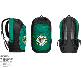 Gear Bag, Vermont Junior Catamounts, Ice Hockey, Teamtime, Team time, sublimation, custom sports apparel, team uniforms, spirit wear, spiritwear, sports uniforms, custom shirts, team store, custom team store, fundraiser sports, apparel fundraiser