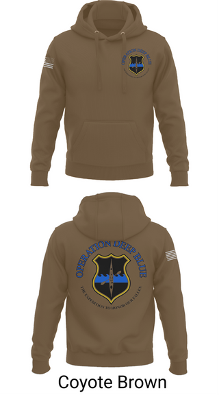 Hoodie, Operation Deep Blue, , Teamtime, Team time, sublimation, custom sports apparel, team uniforms, spirit wear, spiritwear, sports uniforms, custom shirts, team store, custom team store, fundraiser sports, apparel fundraiser