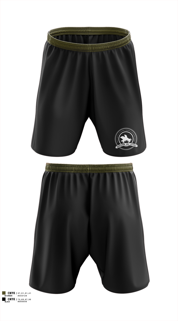 Athletic Shorts With Pockets, Saiyan Jiu Jitsu, , Teamtime, Team time, sublimation, custom sports apparel, team uniforms, spirit wear, spiritwear, sports uniforms, custom shirts, team store, custom team store, fundraiser sports, apparel fundraiser