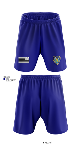 Athletic Shorts With Pockets, Port Authority Police, , Teamtime, Team time, sublimation, custom sports apparel, team uniforms, spirit wear, spiritwear, sports uniforms, custom shirts, team store, custom team store, fundraiser sports, apparel fundraiser