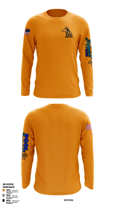 Hounds 12044335 Long Sleeve Performance Shirt 2