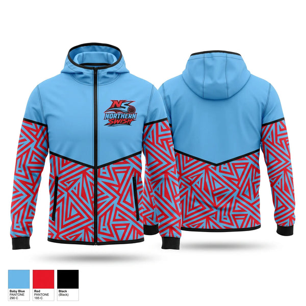 Windbreaker, NORTHERN SWISH, Men's Basketball, Teamtime, Team time, sublimation, custom sports apparel, team uniforms, spirit wear, spiritwear, sports uniforms, custom shirts, team store, custom team store, fundraiser sports, apparel fundraiser