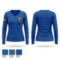 Canandaigua Women's Long Sleeve V-neck Shirt - 1