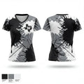 Winn Maverick Softball 22678979 Women's Short Sleeve V-neck Shirt - 1