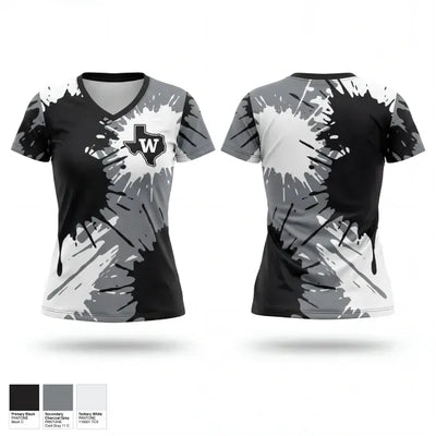 Winn Maverick Softball 22678979 Women's Short Sleeve V-neck Shirt - 1