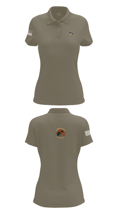 Cooper River Crab Bandits 83296088 Women's Short Sleeve Performance Polo  - 71
