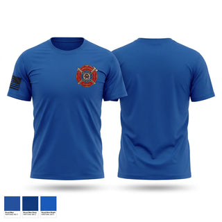 Old School Cotton Feel Shirt, Waynesville VFD, Fire Department, Teamtime, Team time, sublimation, custom sports apparel, team uniforms, spirit wear, spiritwear, sports uniforms, custom shirts, team store, custom team store, fundraiser sports, apparel fundraiser