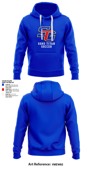 Hoodie, SGHS Titan Soccer, Men's Soccer, Teamtime, Team time, sublimation, custom sports apparel, team uniforms, spirit wear, spiritwear, sports uniforms, custom shirts, team store, custom team store, fundraiser sports, apparel fundraiser