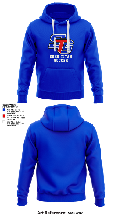 SGHS Titan Soccer 37109095 Hoodie - 1