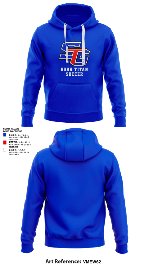Hoodie, SGHS Titan Soccer, Men's Soccer, Teamtime, Team time, sublimation, custom sports apparel, team uniforms, spirit wear, spiritwear, sports uniforms, custom shirts, team store, custom team store, fundraiser sports, apparel fundraiser