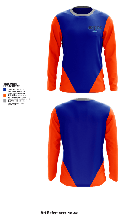 Boise Crush 34135499 Long Sleeve Performance Shirt 1