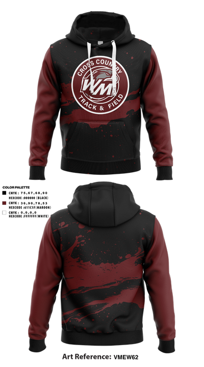 West Mecklenburg 24201709 Hoodie - 1