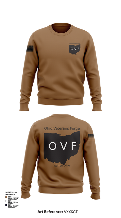 ohio veterans forge 5039387 Crew Neck Sweatshirt - 52