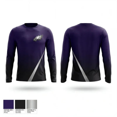 Southern Valley Eagles 31778769 Long Sleeve Performance Shirt 1
