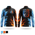 Chaos squad fire and Ice Quarter Zip Jacket - 1