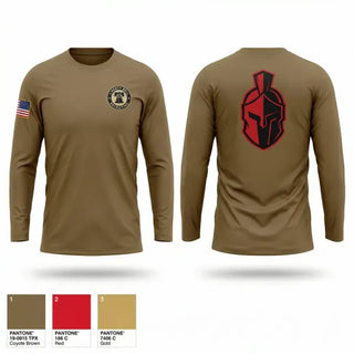 Long Sleeve Performance Shirt, Fort McCoy Recruiting Company, Army, Teamtime, Team time, sublimation, custom sports apparel, team uniforms, spirit wear, spiritwear, sports uniforms, custom shirts, team store, custom team store, fundraiser sports, apparel fundraiser