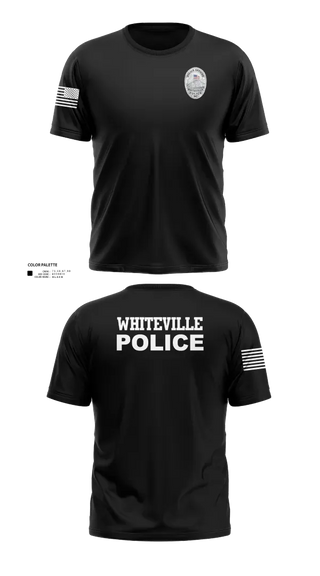 Short Sleeve Performance Shirt, Whiteville Police Department, Police, Teamtime, Team time, sublimation, custom sports apparel, team uniforms, spirit wear, spiritwear, sports uniforms, custom shirts, team store, custom team store, fundraiser sports, apparel fundraiser