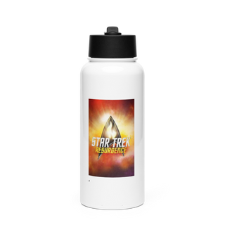 Smoked 40905886 Stainless Steel Water Bottle with a Straw Lid