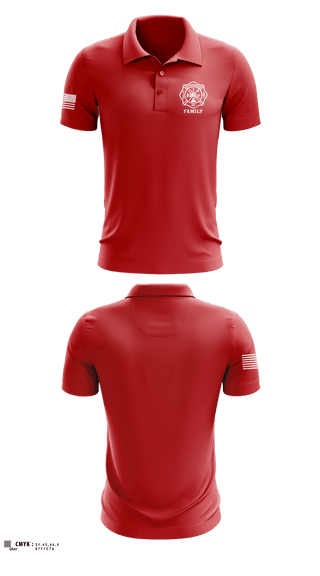 Short Sleeve Performance Polo, WFD Family, Fire Department, Teamtime, Team time, sublimation, custom sports apparel, team uniforms, spirit wear, spiritwear, sports uniforms, custom shirts, team store, custom team store, fundraiser sports, apparel fundraiser