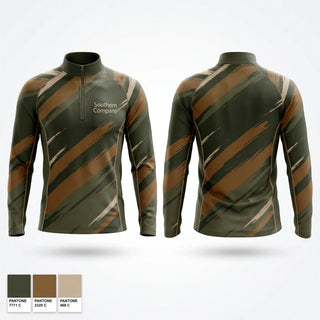 Quarter Zip Jacket, Southern Company, Police, Teamtime, Team time, sublimation, custom sports apparel, team uniforms, spirit wear, spiritwear, sports uniforms, custom shirts, team store, custom team store, fundraiser sports, apparel fundraiser