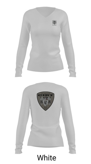 Womens Long Sleeve Vneck Shirt, DuBois City CIRTDuBois City CIRT, Police, Teamtime, Team time, sublimation, custom sports apparel, team uniforms, spirit wear, spiritwear, sports uniforms, custom shirts, team store, custom team store, fundraiser sports, apparel fundraiser