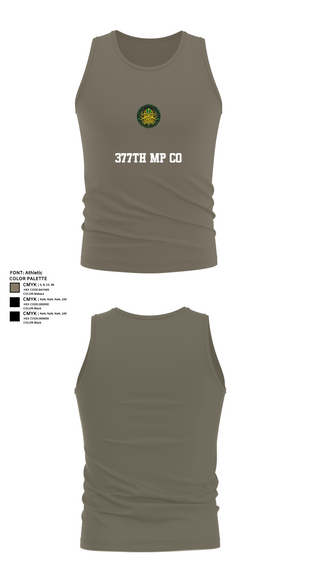 Tank Top, 377th MP CO, , Teamtime, Team time, sublimation, custom sports apparel, team uniforms, spirit wear, spiritwear, sports uniforms, custom shirts, team store, custom team store, fundraiser sports, apparel fundraiser