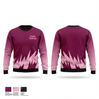 Lady Yukons 46554621 Crew Neck Sweatshirt - 1