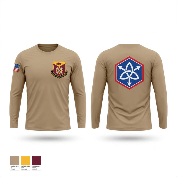 Long Sleeve Performance Shirt, 382nd CSSB, HHC, Army, Teamtime, Team time, sublimation, custom sports apparel, team uniforms, spirit wear, spiritwear, sports uniforms, custom shirts, team store, custom team store, fundraiser sports, apparel fundraiser