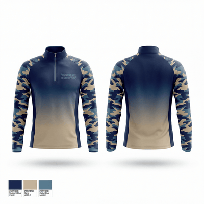 Prominence Security Inc 26013043 Quarter Zip Jacket - 1