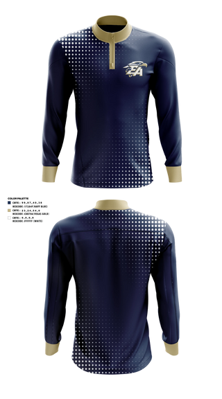 Quarter Zip Jacket, Everett Alvarez Eagles, Women's Basketball, Teamtime, Team time, sublimation, custom sports apparel, team uniforms, spirit wear, spiritwear, sports uniforms, custom shirts, team store, custom team store, fundraiser sports, apparel fundraiser
