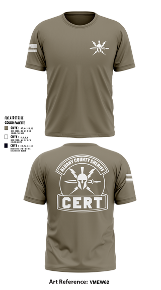 Short Sleeve Performance Shirt, Albany County Sheriff C.E.R.T., Wrestling, Teamtime, Team time, sublimation, custom sports apparel, team uniforms, spirit wear, spiritwear, sports uniforms, custom shirts, team store, custom team store, fundraiser sports, apparel fundraiser