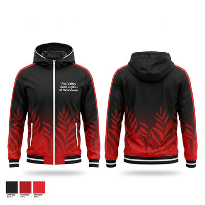 Fox Valley Judo & Jujitsu of Wisconsin 86951979 Windbreaker - 1
