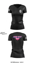 Lancaster County Drug Task Force 26202720 Women's Short Sleeve V-neck Shirt - 1