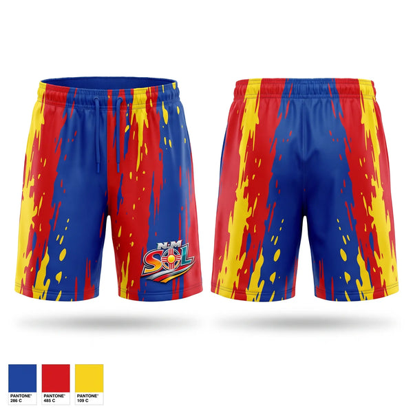 Athletic Shorts With Pockets, NM Sols, Softball, Teamtime, Team time, sublimation, custom sports apparel, team uniforms, spirit wear, spiritwear, sports uniforms, custom shirts, team store, custom team store, fundraiser sports, apparel fundraiser