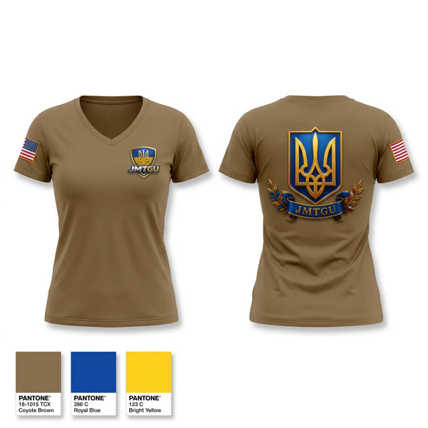 Womens Short Sleeve Vneck Shirt, ALPHA TEAM, Army, Teamtime, Team time, sublimation, custom sports apparel, team uniforms, spirit wear, spiritwear, sports uniforms, custom shirts, team store, custom team store, fundraiser sports, apparel fundraiser