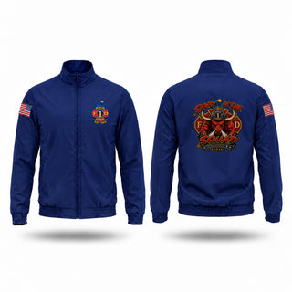 Windbreaker, Rescue 1, Fire Department, Teamtime, Team time, sublimation, custom sports apparel, team uniforms, spirit wear, spiritwear, sports uniforms, custom shirts, team store, custom team store, fundraiser sports, apparel fundraiser
