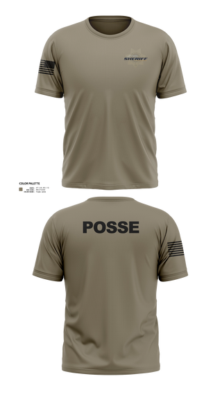 Short Sleeve Performance Shirt, Flathead County Sheriff's Office, Police, Teamtime, Team time, sublimation, custom sports apparel, team uniforms, spirit wear, spiritwear, sports uniforms, custom shirts, team store, custom team store, fundraiser sports, apparel fundraiser