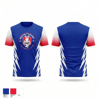 Short Sleeve Performance Shirt, Brooklyn Hares FC, Men's Soccer, Teamtime, Team time, sublimation, custom sports apparel, team uniforms, spirit wear, spiritwear, sports uniforms, custom shirts, team store, custom team store, fundraiser sports, apparel fundraiser