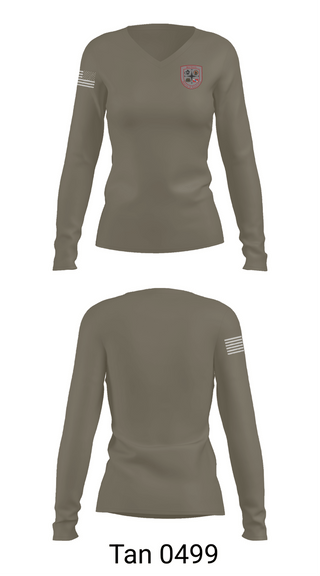 Womens Long Sleeve Vneck Shirt, Mid-South Search and Recovery, Fire Department, Teamtime, Team time, sublimation, custom sports apparel, team uniforms, spirit wear, spiritwear, sports uniforms, custom shirts, team store, custom team store, fundraiser sports, apparel fundraiser