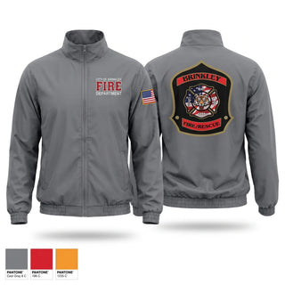 Windbreaker, City of Brinkley fire department, Fire Department, Teamtime, Team time, sublimation, custom sports apparel, team uniforms, spirit wear, spiritwear, sports uniforms, custom shirts, team store, custom team store, fundraiser sports, apparel fundraiser