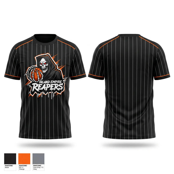 Short Sleeve Performance Shirt, IE Reapers, Men's Basketball, Teamtime, Team time, sublimation, custom sports apparel, team uniforms, spirit wear, spiritwear, sports uniforms, custom shirts, team store, custom team store, fundraiser sports, apparel fundraiser