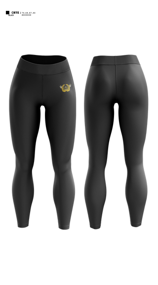 Womens Leggings, Arlington Hall Minuteman Silver Chapter - USAWOA, Army, Teamtime, Team time, sublimation, custom sports apparel, team uniforms, spirit wear, spiritwear, sports uniforms, custom shirts, team store, custom team store, fundraiser sports, apparel fundraiser