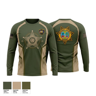 Long Sleeve Performance Shirt, Berkeley County Sheriff Office, Police, Teamtime, Team time, sublimation, custom sports apparel, team uniforms, spirit wear, spiritwear, sports uniforms, custom shirts, team store, custom team store, fundraiser sports, apparel fundraiser