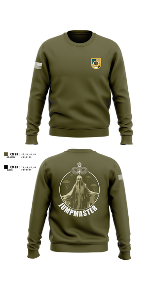 Crew Neck Sweatshirt, A Co 8th Psy-B, Army, Teamtime, Team time, sublimation, custom sports apparel, team uniforms, spirit wear, spiritwear, sports uniforms, custom shirts, team store, custom team store, fundraiser sports, apparel fundraiser