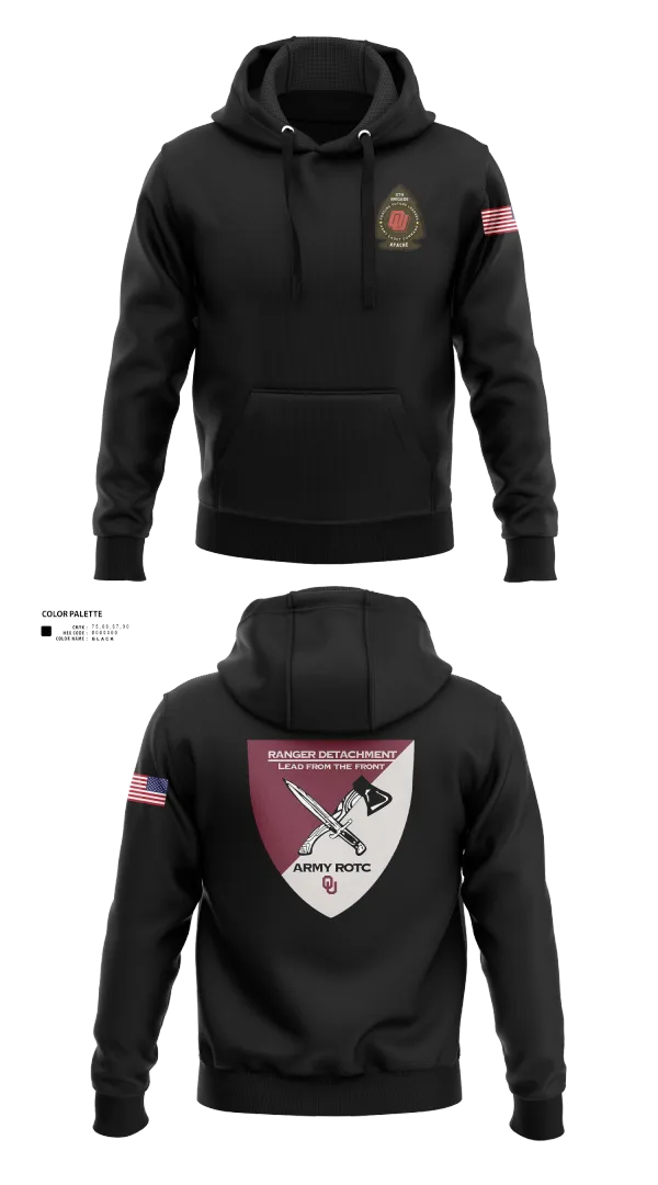 Hoodie, FY 25-26 OU RC, Army, Teamtime, Team time, sublimation, custom sports apparel, team uniforms, spirit wear, spiritwear, sports uniforms, custom shirts, team store, custom team store, fundraiser sports, apparel fundraiser