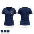 New Bloomfield Fire Co Women's Short Sleeve V-neck Shirt - 1