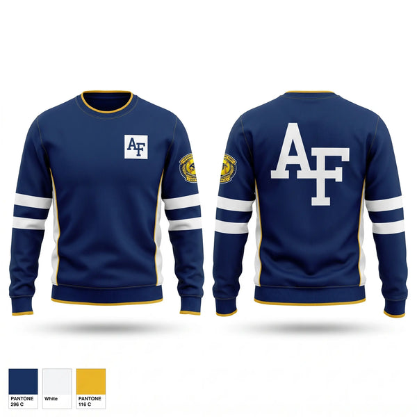 Crew Neck Sweatshirt, AF Panthers, Softball, Teamtime, Team time, sublimation, custom sports apparel, team uniforms, spirit wear, spiritwear, sports uniforms, custom shirts, team store, custom team store, fundraiser sports, apparel fundraiser