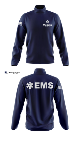 Fleece Jacket, Madelia Health EMS, EMS/EMT, Teamtime, Team time, sublimation, custom sports apparel, team uniforms, spirit wear, spiritwear, sports uniforms, custom shirts, team store, custom team store, fundraiser sports, apparel fundraiser