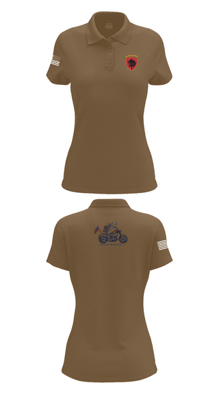 Womens Short Sleeve Performance Polo, 124th FRSD, , Teamtime, Team time, sublimation, custom sports apparel, team uniforms, spirit wear, spiritwear, sports uniforms, custom shirts, team store, custom team store, fundraiser sports, apparel fundraiser